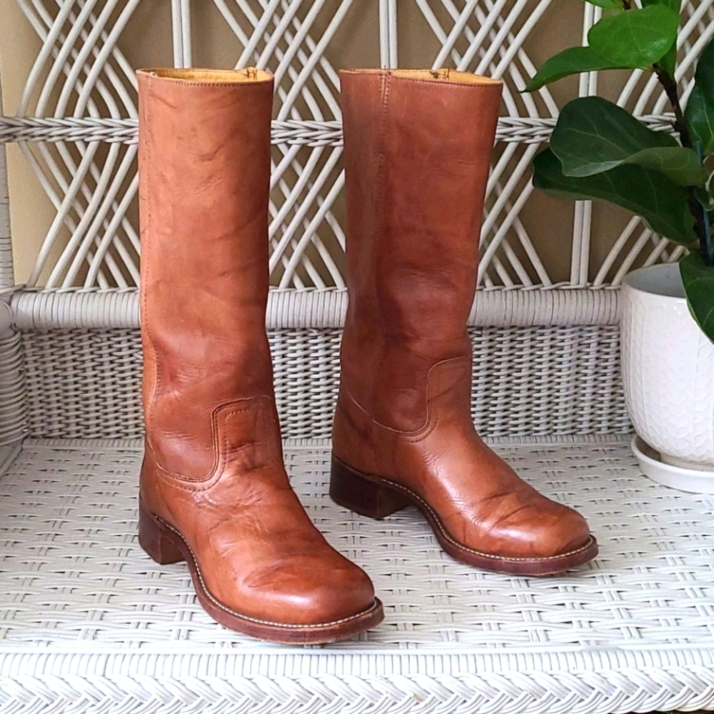 Frye 14L campus boots